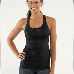 Lululemon Black Strappy Back Tank Top
